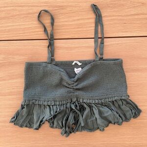 Aritzia Wilfred La Bohème Dareau Tank Green